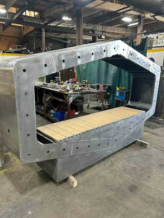 beacon metal fabricators bench in development