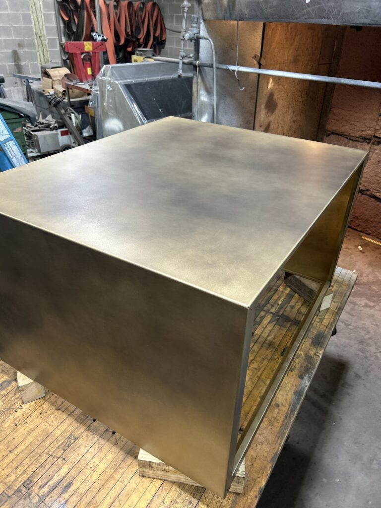 An example of a metal fabrication project, completed by Beacon Metal Fabricators.